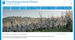 Desktop Screenshot of moerigen.ch